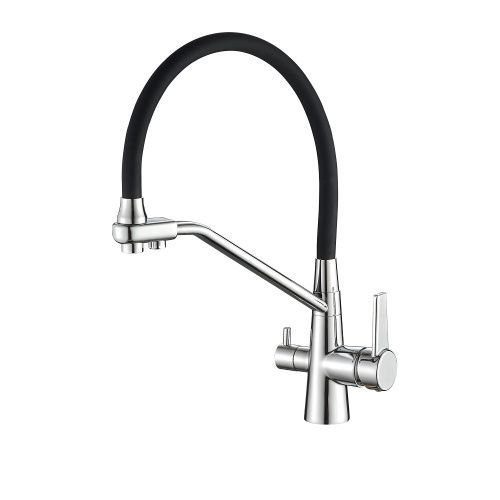 Смеситель для кухни Fashun A4382-7 на мойку хром