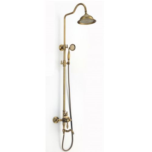 Душевая стойка Savol S-006613C настенная цвет бронза