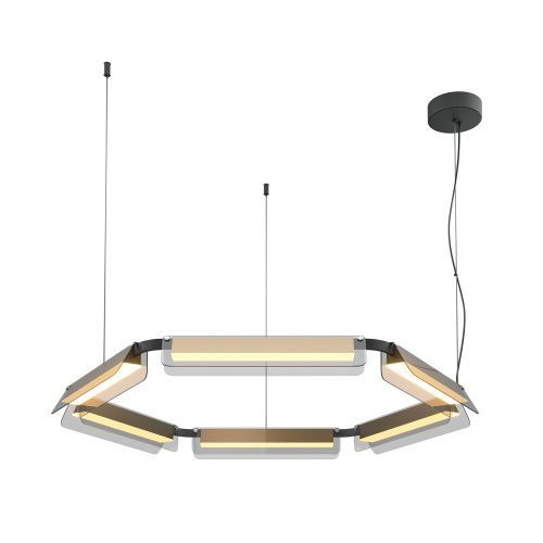 Светильник подвесной Maytoni Flat Modern MOD296PL-L60BS3K