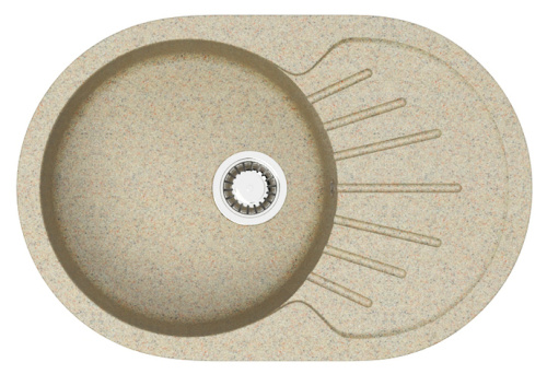 Кухонная мойка Azario FLORA CS00079915 73х45 цвет коричневый