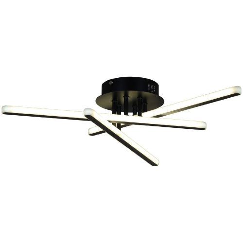 Люстра потолочная Reluce 08855-3.3-03C BK+GY