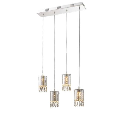 Светильник подвесной Delight Collection Crystal Tube (Црыстал Тубе) MD2544/4L