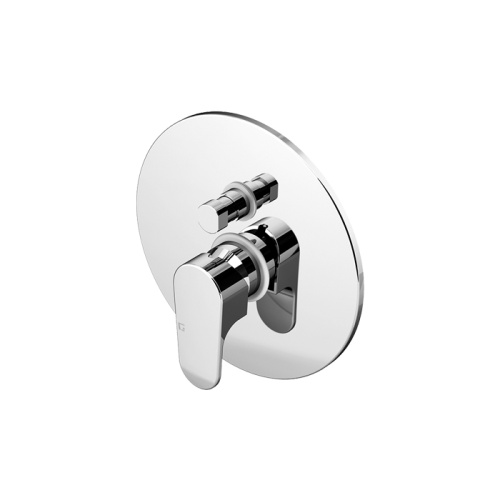 Смеситель для душа Gattoni X-Steel 316 1034/10C0 встраиваемый в стену хром без термостата