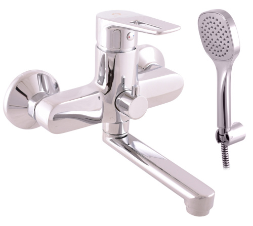 Смеситель для ванны и душа RavSlezak COLORADO CO251.5/1 настенный хром