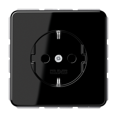 Розетка Jung Serie CD (Серие ЦД) CD1520BFSW