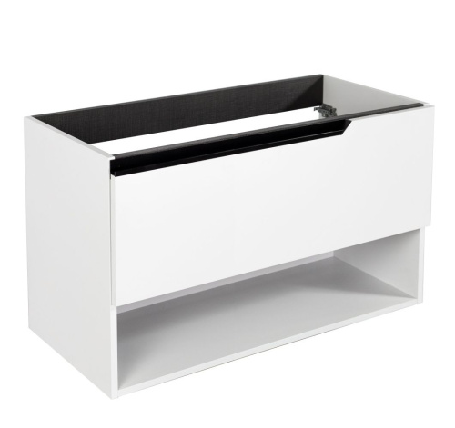 Тумба под раковину Visobath Eleven 85606/B-Ada 100х45х55 подвесная цвет белый матовый