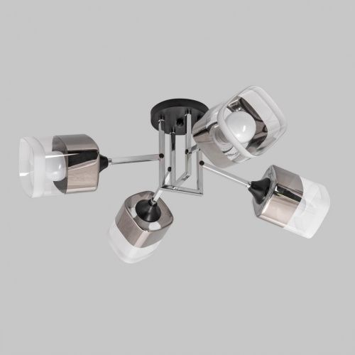 Люстра потолочная IMEX MD.2184-4-S-BK+CH