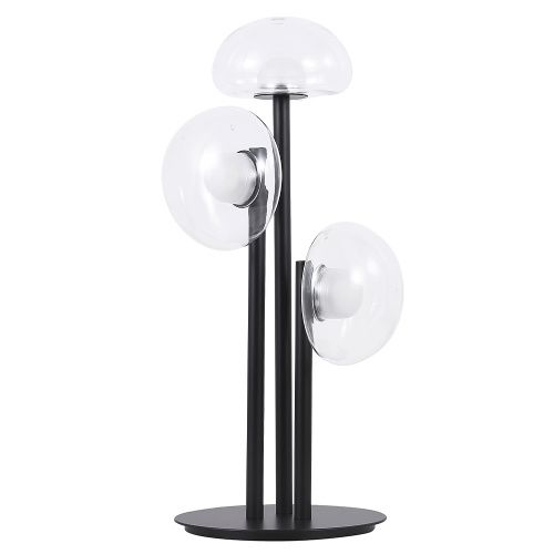 Настольная лампа Crystal Lux Bosque (Боскуе) BOSQUE LG3 BLACK/TRANSPARENT
