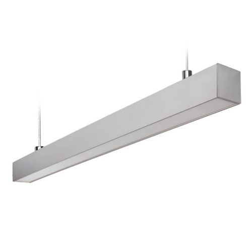 Линейный подвесной светодиодный светильник (UL-00004209) Uniel ULO-K ULO-K10D 30W/5000K/L60 IP65 Silver