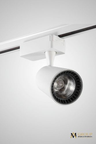 Трековый однофазный светильник AM Group Track (Трацк) AM228-10W WH 3000K