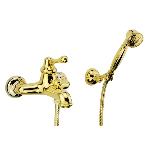 Смеситель для ванны Migliore MAYA 18928 настенный золото