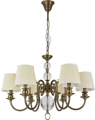 Люстра подвесная Newport 3100 3106/C black brass без абажуров