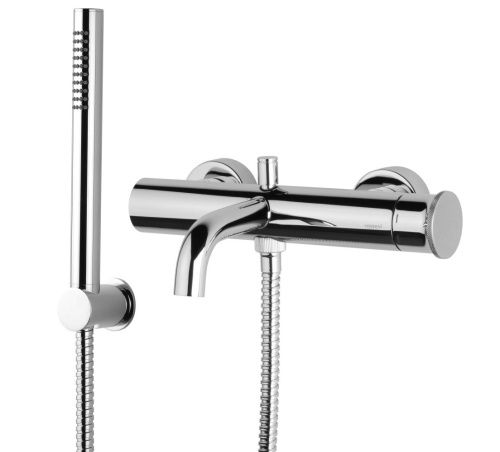 Смеситель Emmevi Filobrass 85001BZI/NEO настенный черный