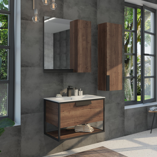 Тумба с раковиной Comforty 00-00006487CF 75,5x46,5x52
