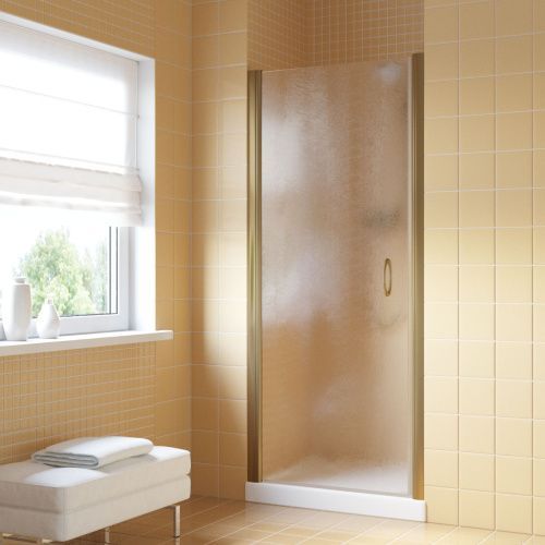 Душевая дверь Vegas-Glass EP LUX EP LUX 60 05 02 L 60х200 стекло рифленое профиль бронза