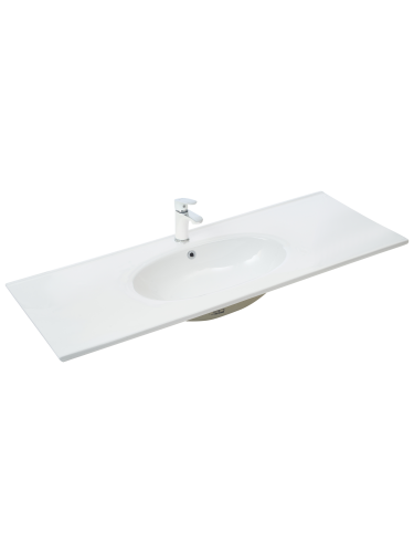 Раковина WeltWasser WW DEILBACH 7507-120 (10000005588) встраиваемая цвет белый глянцевый Раковина WeltWasser WW DEILBACH 7507-120 (10000005588) встраиваемая цвет белый глянцевый