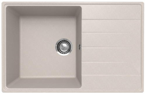 Кухонная мойка Ulgran Quartz Prima 780-10 78х50 цвет песок