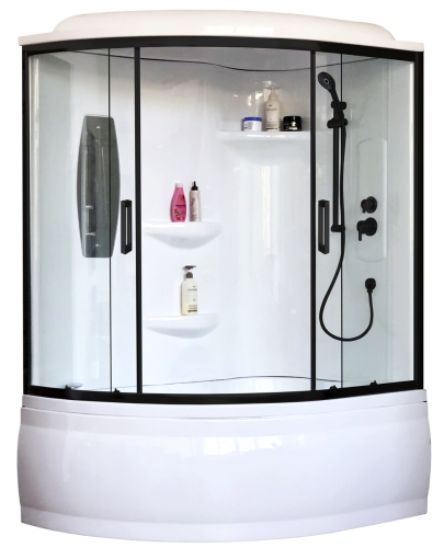 Душевой бокс Royal Bath ALP RB150ALP-T-BL-R 150х100