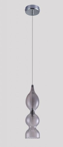 Светильник подвесной Crystal Lux Iris (Ирис) Iris SP1 B Smoke
