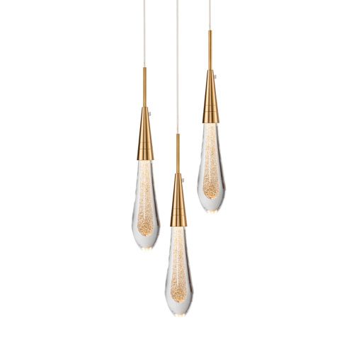 Светильник подвесной Delight Collection Pour (Поур) DD20591-3 gold