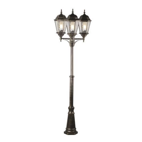 Садово-парковый светильник Arte Lamp Genova (Генова) A1207PA-3BN