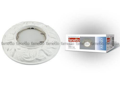 Светильник встраиваемый Fametto Arno (Арно) DLS-A101 GU5.3 WHITE