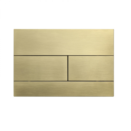 Кнопка смыва механическая Wonzon & Woghand WW-IB235-BG цвет золото