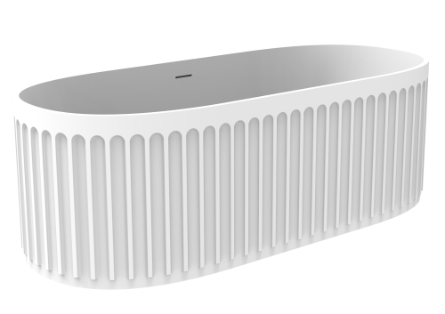 Ванна из искусственного камня Timo KIARA KIARA1680 168х74 отдельностоящая овальная