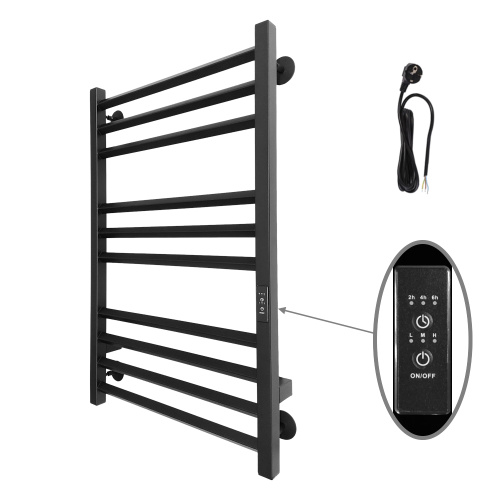 Полотенцесушитель Altasan АрмадаПроф АрмадаПрофР8050ЧМ подвесной 53х81 электрический черный муар