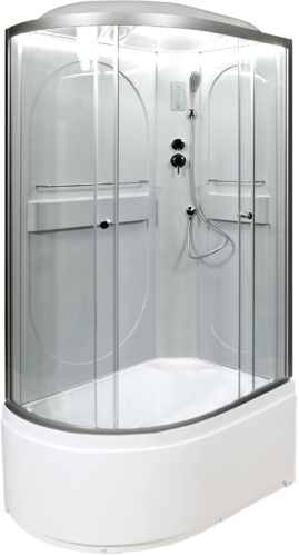 Душевая кабина AvaCan L620RLED 120х80 асимметричная
