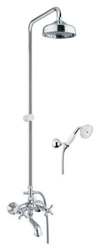 Душевая стойка Fiore 01CR0615 настенная цвет хром