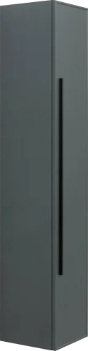 Шкаф-пенал La Fenice Elba FNC-05-ELB-G-30 30х30х160 подвесная цвет серый матовый