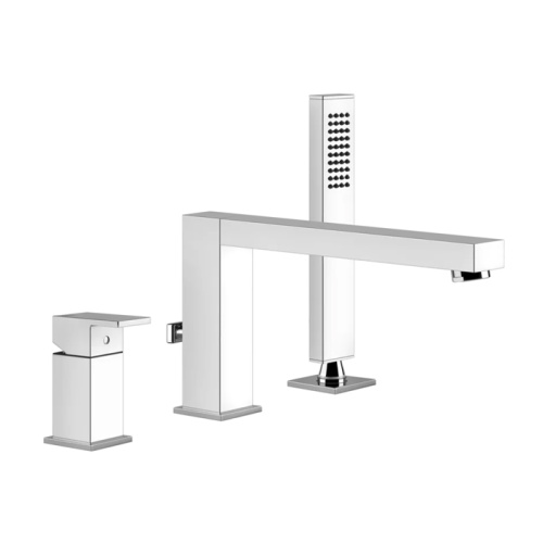 Смеситель Gessi Rettangolo 20037#031 на борт ванны хром