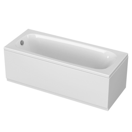 Ванна акриловая Cezares ECO ECO-180-80-41-W37 180х80 пристенная прямоугольная