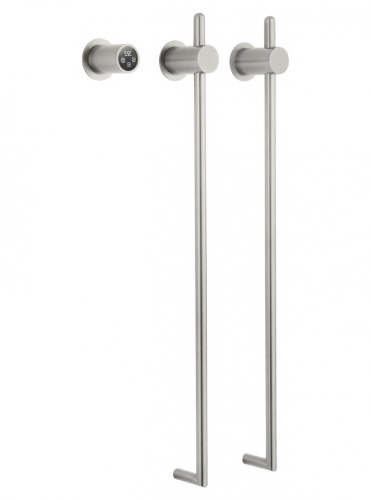 Полотенцесушитель электрический Wonzon & Woghand Leipzig WW-AL3621-BN 40х75 никель