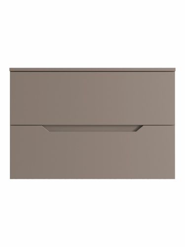 Тумба под раковину Orange Line Li-80TuLMDF 81х46х54 подвесная цвет бежевый