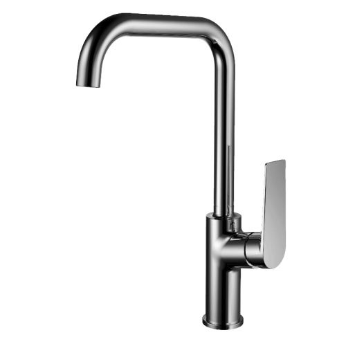 Смеситель для кухни Knotlor MUSE KN-61/GM на мойку вороненая сталь