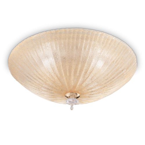 Светильник потолочный Ideal lux Shell Ambra (Схелл Амбра) Shell PL6 Ambra