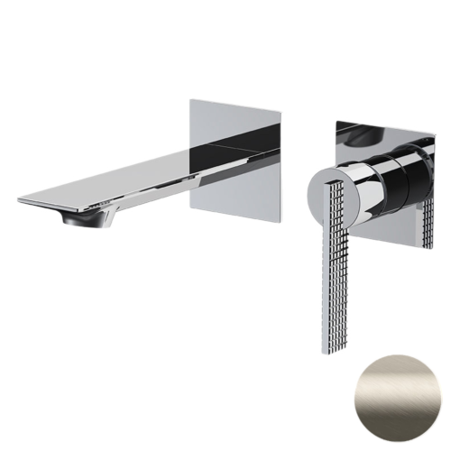 Смеситель для раковины Daniel Club ANC632PXV встраиваемый в стену нержавеющая сталь