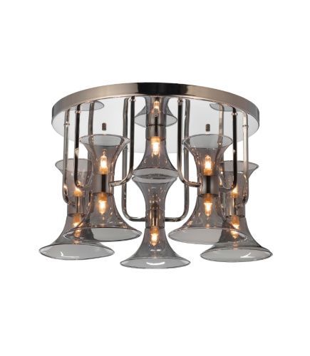 Люстра потолочная Lumina Deco Warni (Варни) LDC 6819-5 GY