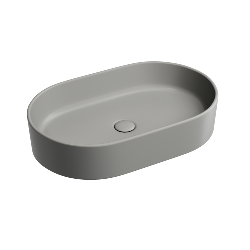 Раковина Ceramica Nova ELEMENT 61 см CN6048MH накладная цвет антрацит матовый