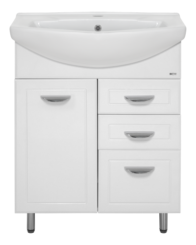 Тумба под раковину Misty Дрея Э-Дре01065-01К2Я 62х31х70 напольная