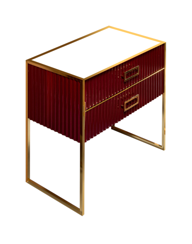 Тумба под раковину Armadi Art Monaco 866-100-RG 100х50х84 напольная цвет бордовый глянцевый