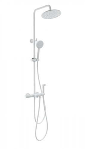 Душевая стойка Wonzon & Woghand WW-B3097-A-MW настенная цвет белый