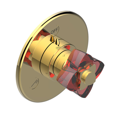 Переключатель потоков THG Petale de Cristal rouge U6C-F01-48M2SB (внешняя часть)