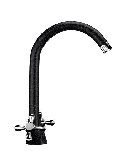 Смеситель для кухни Ulgran Classic U-012-308 на раковину черный
