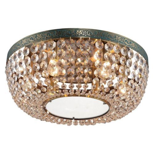 Светильник потолочный Toplight Virginia Brass (Виргиниа Брасс) TL7240X-06AB