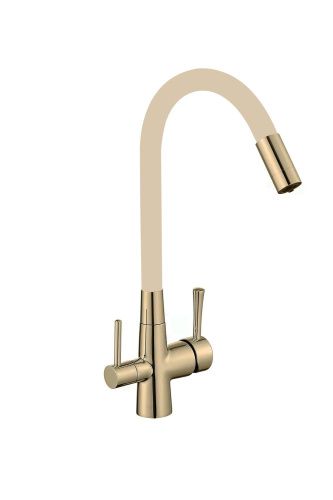 Смеситель для кухни Savol S-L1806C-12 на столешницу бронза