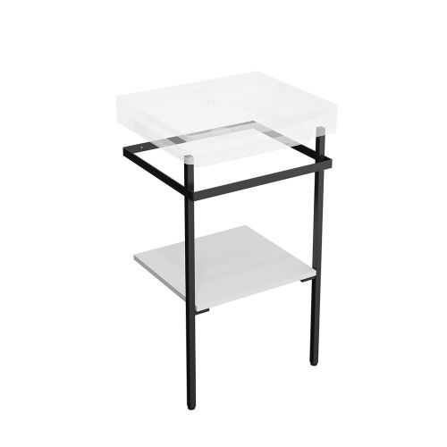 Консоль под раковину Kerama Marazzi PRO PRO.50.01\BLK.M 46х42х77 напольная цвет черный