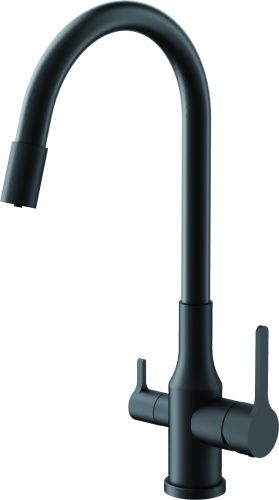 Смеситель для кухни Belz B76814-7 на мойку черный